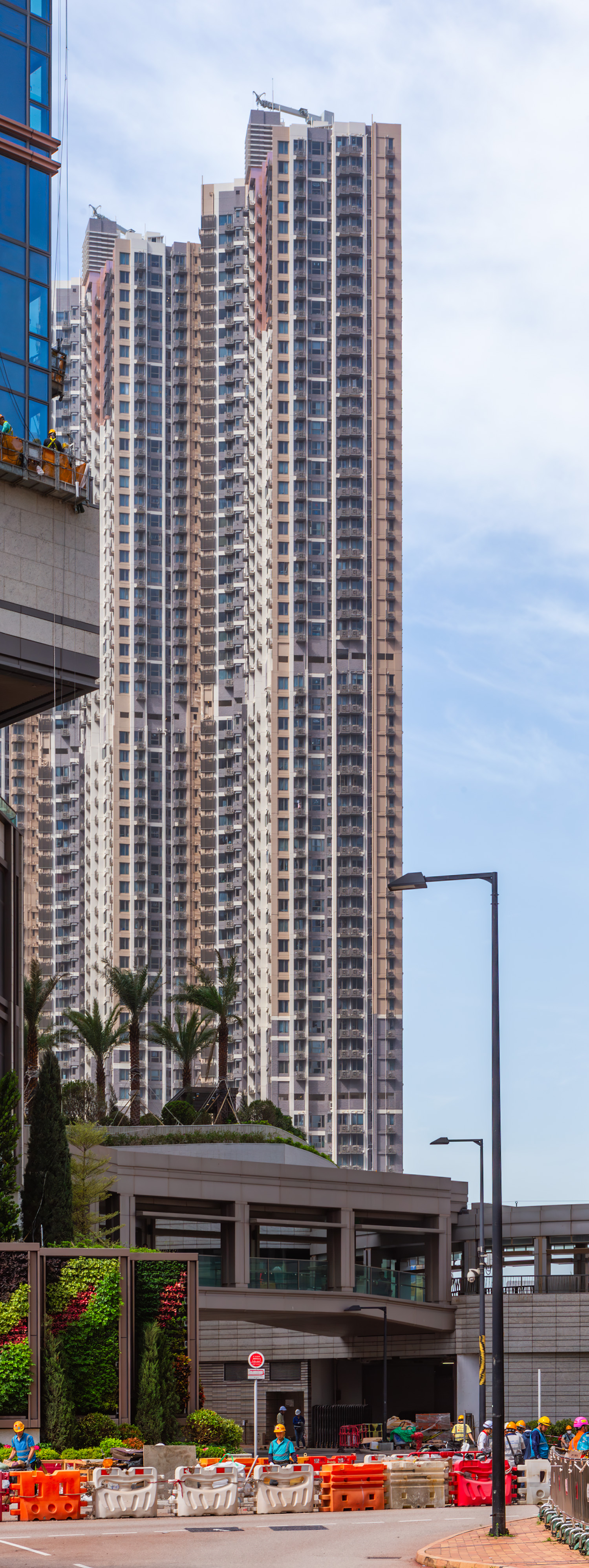 LOHAS Park Sea to Sky Tower 3, Hong Kong - View from the northeast. © Mathias Beinling